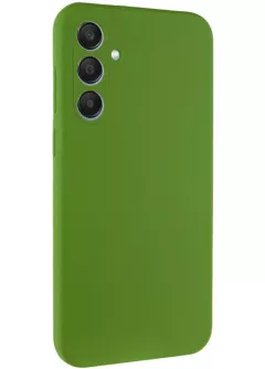 Чехол Silicone Cover Ummi Lakshmi Full Camera (AA) для Samsung Galaxy A55, Зеленый / Dark green
