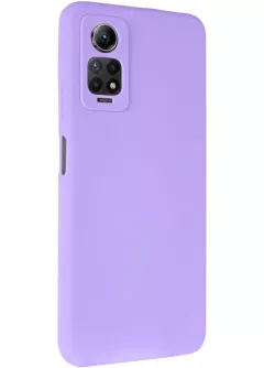 Чехол Silicone Cover Ummi Lakshmi Full Camera (AA) для Xiaomi Redmi Note 12 Pro 4G, Сиреневый / Dasheen