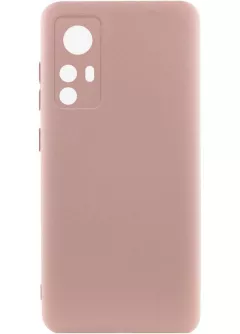 Чехол Silicone Cover Ummi Lakshmi Full Camera (AA) для Xiaomi Redmi Note 12S, Розовый / Pink Sand