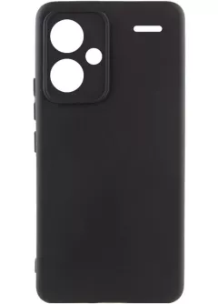 Чехол Silicone Cover Ummi Lakshmi Full Camera (AA) для Xiaomi Redmi Note 13 Pro+, Черный / Black