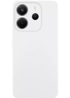 Чехол Silicone Cover Ummi Lakshmi Full Camera (AA) для Xiaomi Redmi Note 14 4G (Int. version), Белый / White