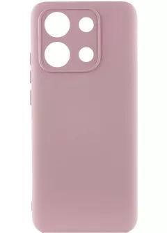 Чехол Silicone Cover Ummi Lakshmi Full Camera (AA) для Xiaomi Redmi Note 14S, Розовый / Pink Sand