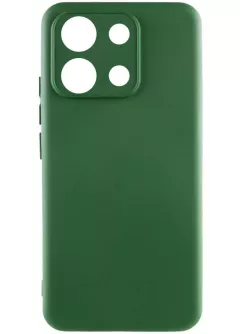 Чехол Silicone Cover Ummi Lakshmi Full Camera (AA) для Xiaomi Redmi Note 14S, Зеленый / Dark green