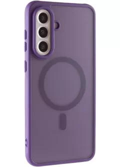 Чехол TPU Bloom with MagSafe для Samsung Galaxy S25 FE, Purple