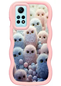 Чехол TPU Cloudy Pictures для Xiaomi Redmi Note 12 Pro 4G, Owls