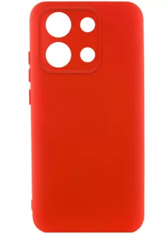 Чехол TPU GETMAN Liquid Silk Full Camera для Xiaomi Poco M6 Pro 4G || Xiaomi Redmi Note 13 Pro 4G / Xiaomi Redmi Note 14S, Красный / Red