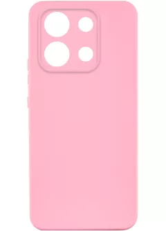 Чехол TPU GETMAN Liquid Silk Full Camera для Xiaomi Poco M6 Pro 4G || Xiaomi Redmi Note 13 Pro 4G / Xiaomi Redmi Note 14S, Розовый / Pink
