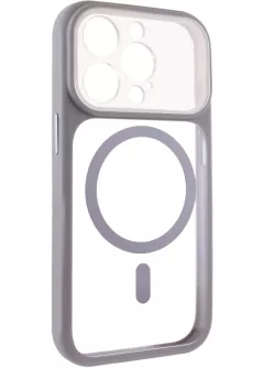Чехол TPU+PC GETMAN Moon Clear with MagSafe для Apple iPhone 13 Pro Max (6.7")