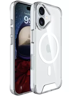 Чехол TPU Space Case with MagSafe для Apple iPhone 16 Plus (6.7")