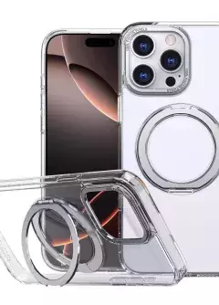 Чехол TPU+PC Empire with MagSafe and Ring для Apple iPhone 15 Pro (6.1"), Clear