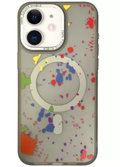 Чехол TPU+PC Flush with MagSafe для Apple iPhone 11 (6.1"), Titanium grey