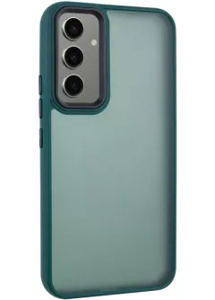 Чехол TPU+PC Lyon Frosted для Samsung Galaxy S25 FE, Green