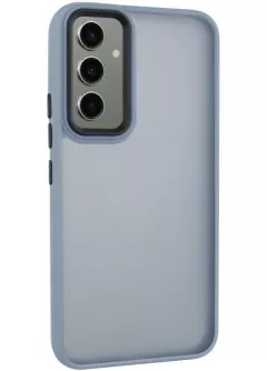 Чехол TPU+PC Lyon Frosted для Samsung Galaxy S25 FE, Sierra Blue