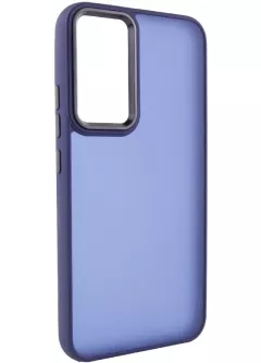 Чехол TPU+PC Lyon Frosted для Samsung Galaxy S25 Ultra, Navy Blue