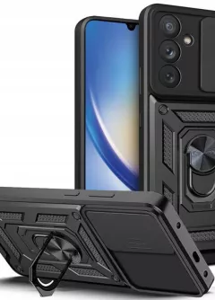 Чехол Ummi Camshield Serge Ring для Samsung Galaxy A57 5G, Черный / Black