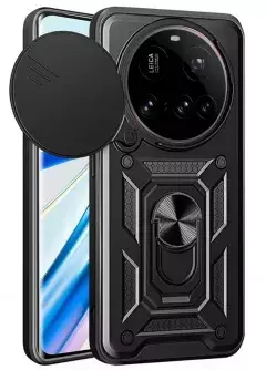Чехол Ummi Camshield Serge Ring для Xiaomi 15 Ultra, Черный