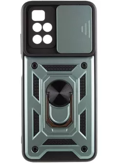 Чехол Ummi Camshield Serge Ring для Xiaomi Redmi 10, Зеленый