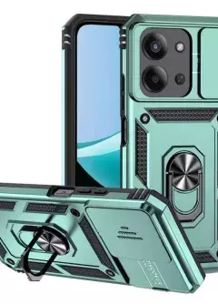 Чехол Ummi Camshield Serge Ring для Xiaomi Poco C85 5G , Зеленый / Green