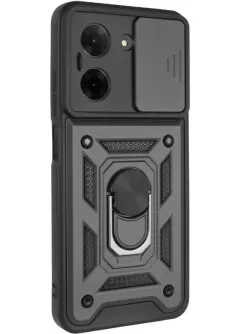 Чехол Ummi Camshield Serge Ring для Xiaomi Poco C71 , Черный