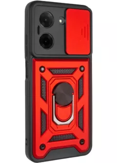 Чехол Ummi Camshield Serge Ring для Xiaomi Poco C71 , Красный