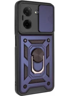 Чехол Ummi Camshield Serge Ring для Xiaomi Poco C71 , Синий