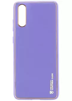 Кожаный чехол Xshield для Samsung Galaxy A50 (A505F) / A50s / A30s, Сиреневый / Dasheen