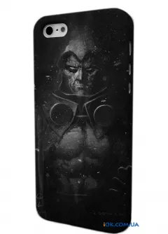 Дизайнерская накладка для iPhone 4/4S/5/5S с героем мультфильма "Бэтмен"