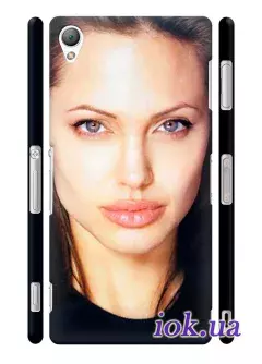 Чехол для Xperia Z3 - Анджелина Джоли