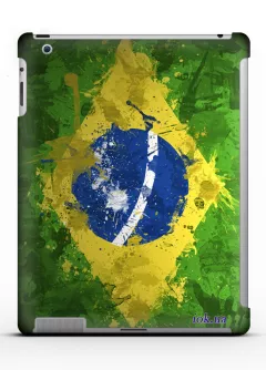 Чехол "Флаг Бразилии"для iPad 2/3/4 - Flag Brazil