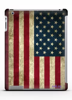 Чехол на заднюю крышку для iPad 2/3/4 - Флаг США