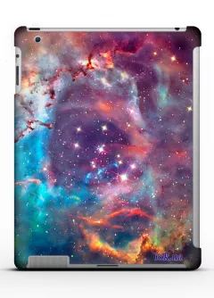 Накладка на заднюю крышку "Космос"для iPad 2/3/4 - Galaxy Space