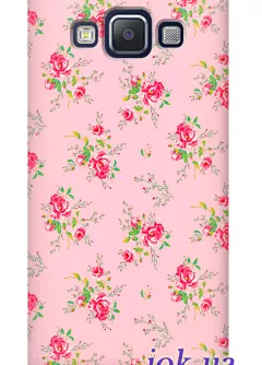 Чехол для Galaxy A5 - Розовые цветы