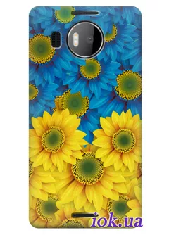 Чехол для Lumia 950 XL - Украинские цветы