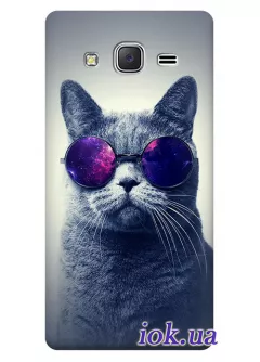 Чехол для Galaxy On5 - Кот в очках