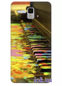 Чехол для Lenovo A360t - Разноцветный клавиши