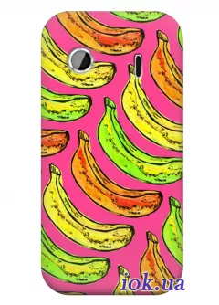 Чехол для Lenovo A366t - Разноцветные бананы