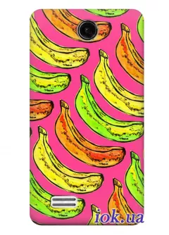 Чехол для Lenovo A590 - Разноцветные бананы