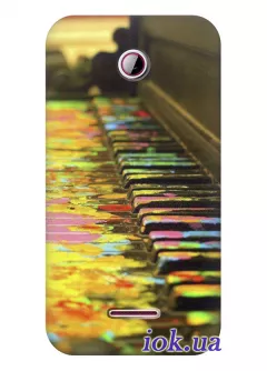 Чехол для Lenovo A630 - Разноцветные клавиши