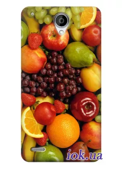 Чехол для Lenovo S890 - Любимые фрукты