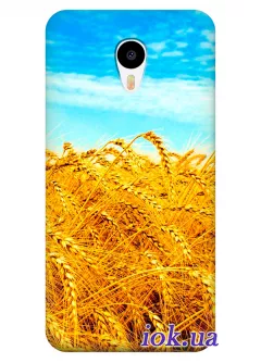 Чехол для Meizu M2 Note - Пшеница