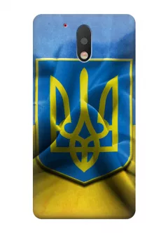  Чехол для Motorola Moto G4 - Флаг и Герб Украины