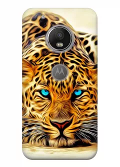 Чехол для Motorola Moto G5 Plus - Леопард