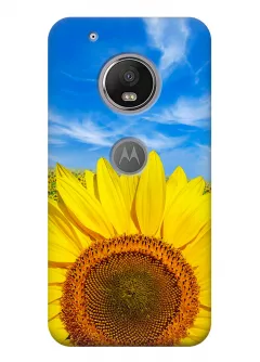 Чехол для Motorola Moto G5 Plus - Подсолнух