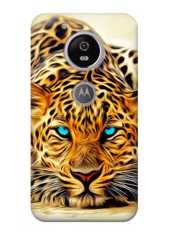 Чехол для Motorola Moto G5 - Леопард
