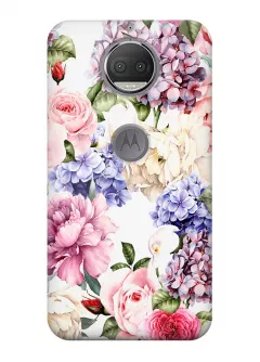 Чехол для Motorola Moto G5s Plus (XT1805) - Нежные цветы