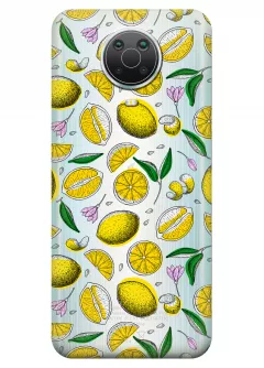 Чехол для Nokia G20 - Лимоны