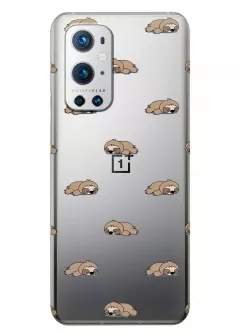 Чехол на OnePlus 9 Pro - Спящие ленивцы