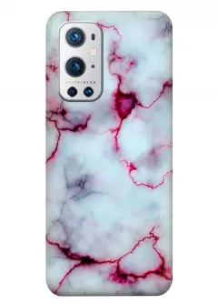 Чехол на OnePlus 9 Pro - Розовый мрамор