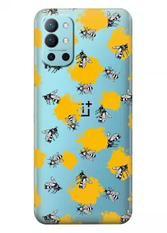Чехол на OnePlus 9R - Пчелы 