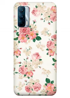 Чехол для Realme V15 - Букеты цветов